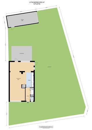 Floorplan - Litscherboord 47, 6413 AV Heerlen